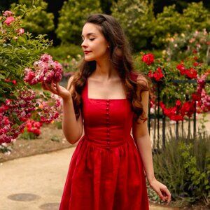 Gaala Paris x Shirintara Lizzy Dress Red
